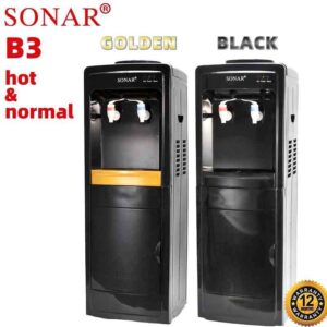 Black Sonar b3 hot and normal free standing water dispenser