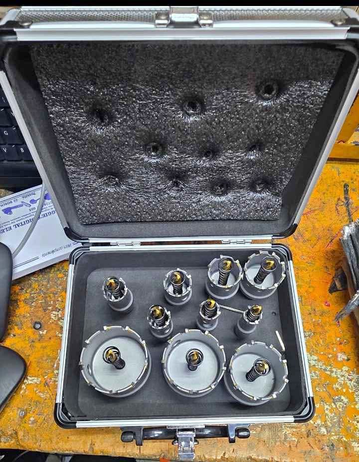 Steel holesaw 10pcs