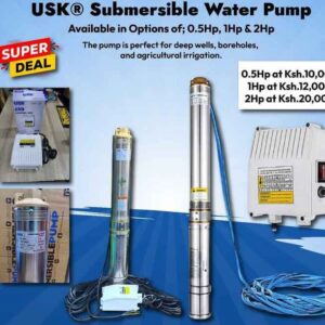Heavy Duty 1HP Submersible Water Pump
