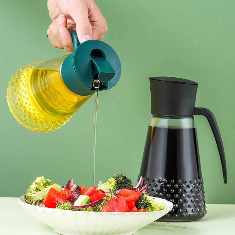 Modern 630ML Kitchen Oil Jar