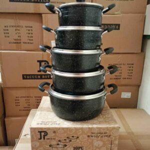 Modern James Pot Black Cookware Set