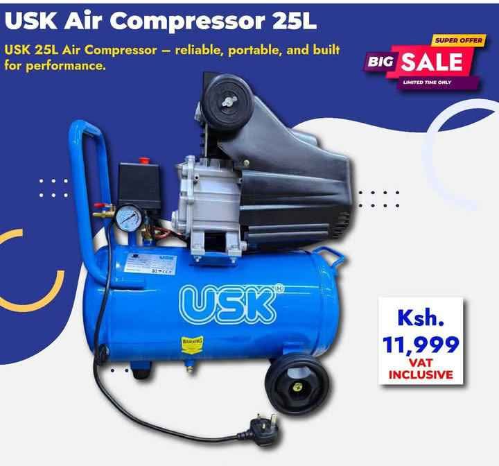 Portable USK 25L Air Compressor